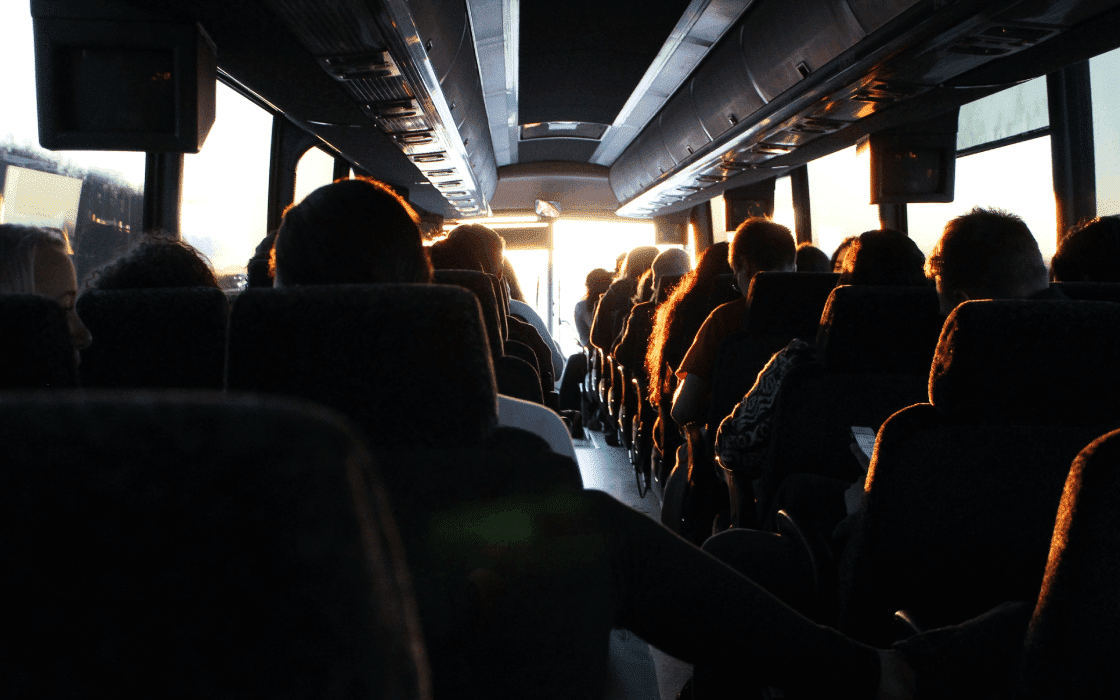 Passengers in Coach Service Tour in Durban