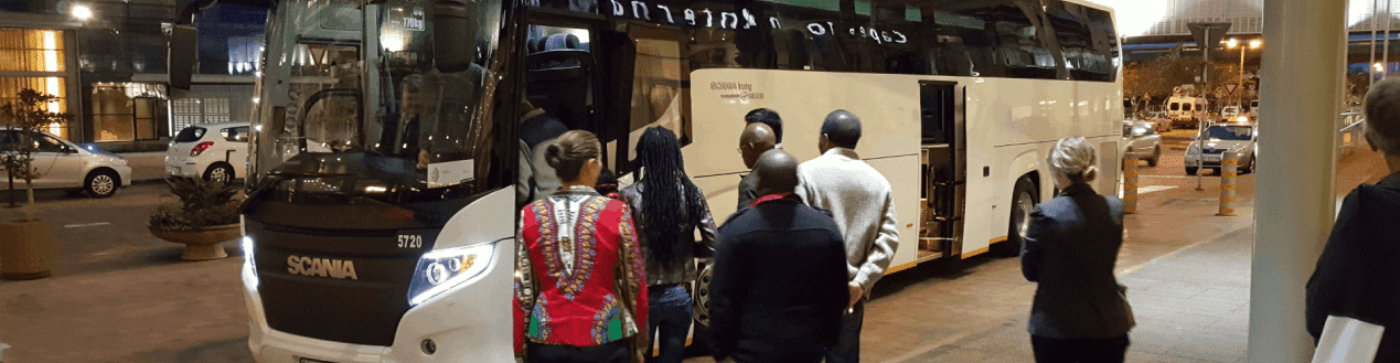 Luxury Coach Hire Johannesburg Passengers
