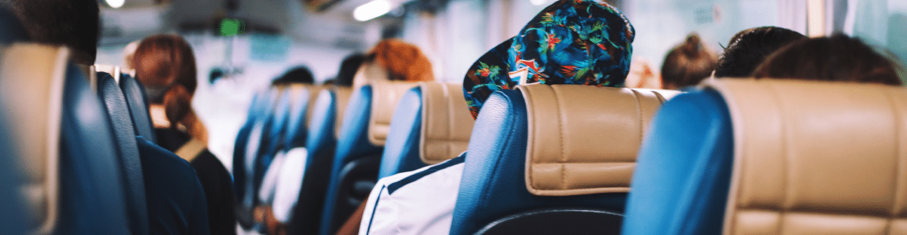 Passenergers on a Luxury Coach